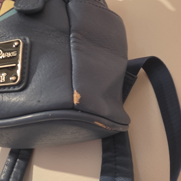 Loungefly Blue and Purple Stitch Mini Backpack - Picture 4 of 9